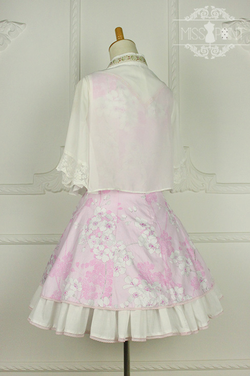 Sakura Poem Qi Miss Point Lolita Jumper Dress