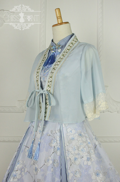 Sakura Poem Qi Miss Point Lolita Jumper Dress