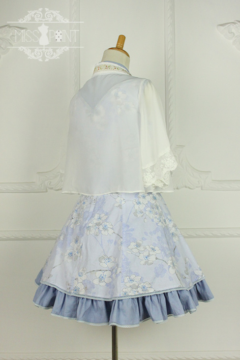 Sakura Poem Qi Miss Point Lolita Jumper Dress