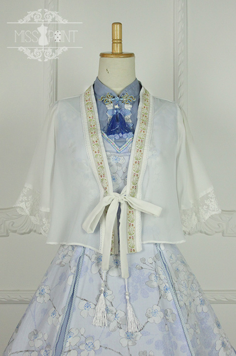 Sakura Poem Qi Miss Point Lolita Jumper Dress