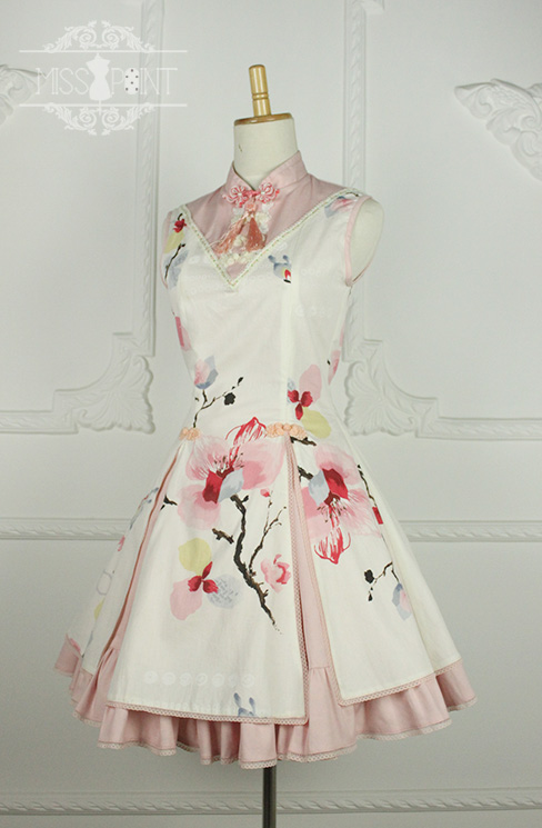 Magnolia Poem Qi Miss Point Lolita Jumper Dress