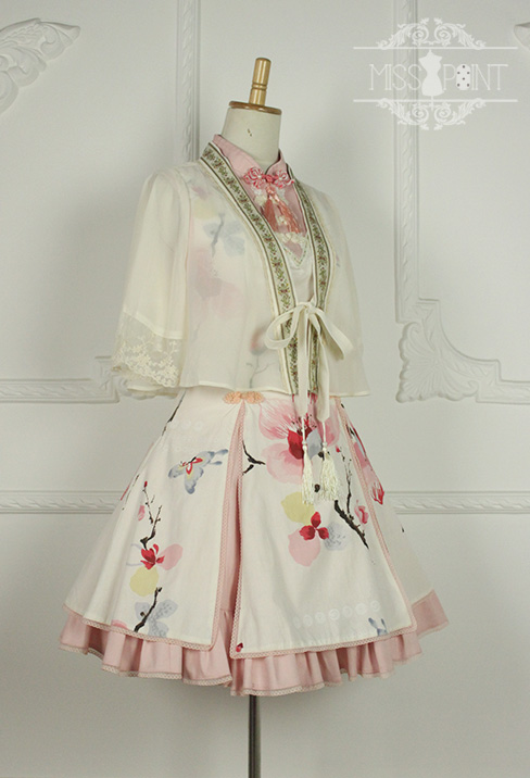 Magnolia Poem Qi Miss Point Lolita Jumper Dress