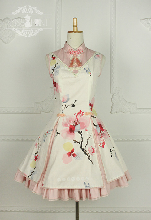 Magnolia Poem Qi Miss Point Lolita Jumper Dress