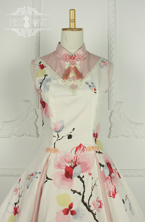 Magnolia Poem Qi Miss Point Lolita Jumper Dress