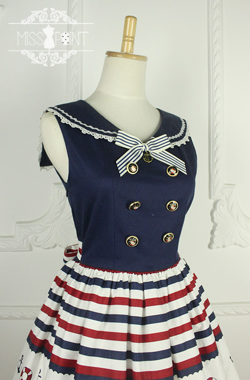 Sailor Style Miss Point Lolita JSK OR OP