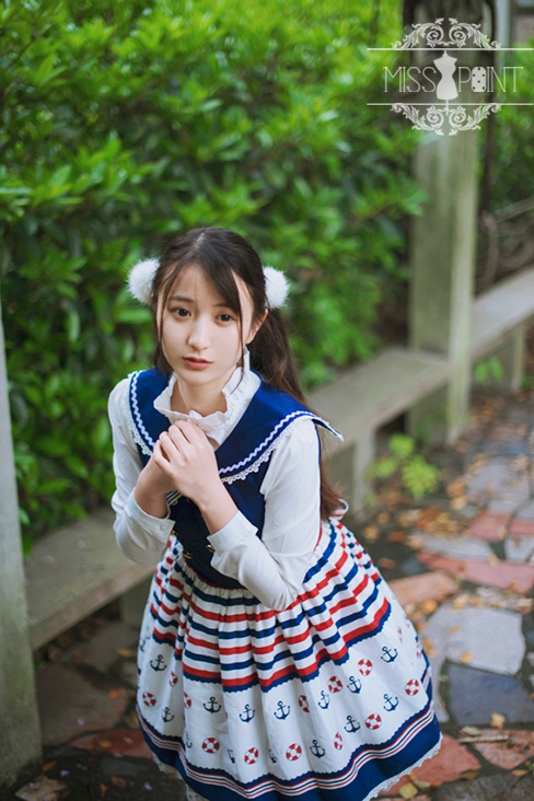 Sailor Style Miss Point Lolita JSK OR OP