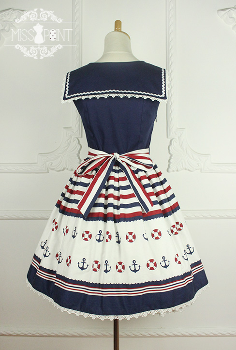 Sailor Style Miss Point Lolita JSK OR OP