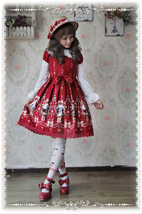 Pretear Short Sleeves Infanta Lolita Mini OP Dress