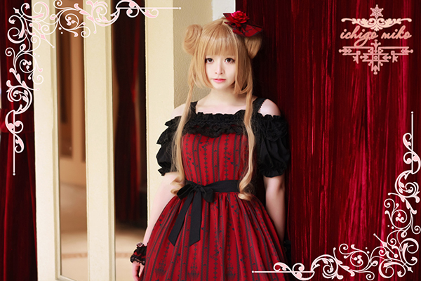 Summer Sweet Ichigomiko Strawberry Lolita JSK