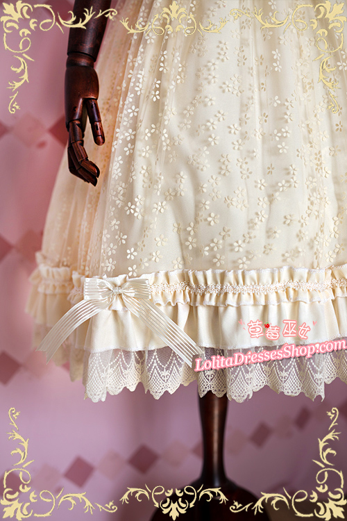 Latouchea fokiensis Franch Strawberry Witch Lolita Skirt