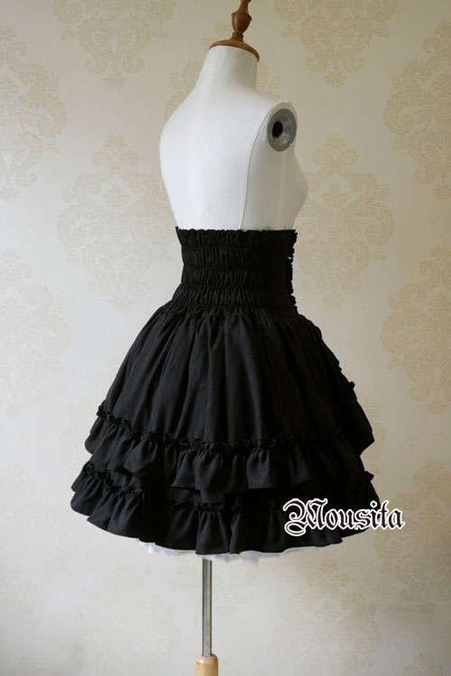 Sweet Cotton Gothic Multi Mousita Lolita Skirt