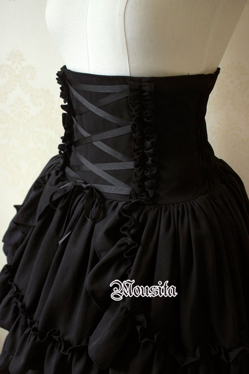 Sweet Cotton Gothic Multi Mousita Lolita Skirt