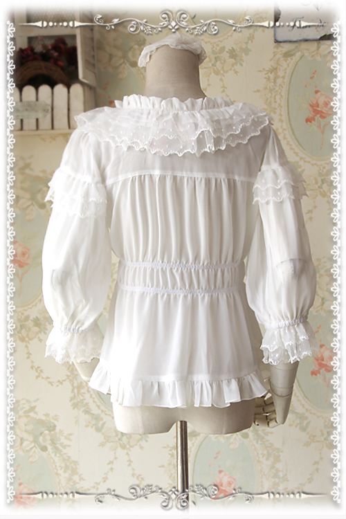 Sweet Chiffon 5 Colors Infanta Lolita Blouse