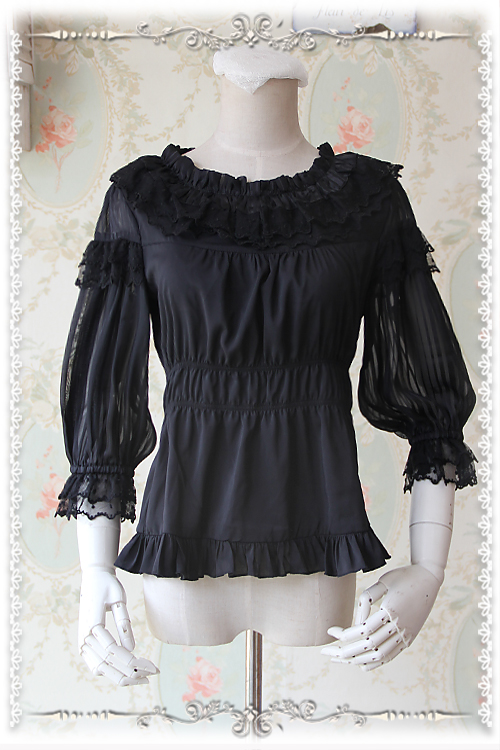 Sweet Chiffon 5 Colors Infanta Lolita Blouse