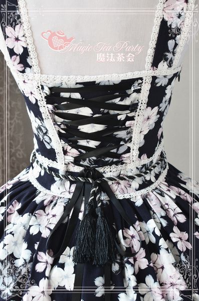 Autumn Sakura Magic Tea Party Lolita Jumper Dress