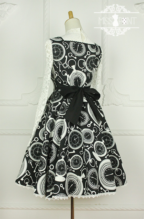 The key to the Future Miss Point Lolita Corset Jumper Dress
