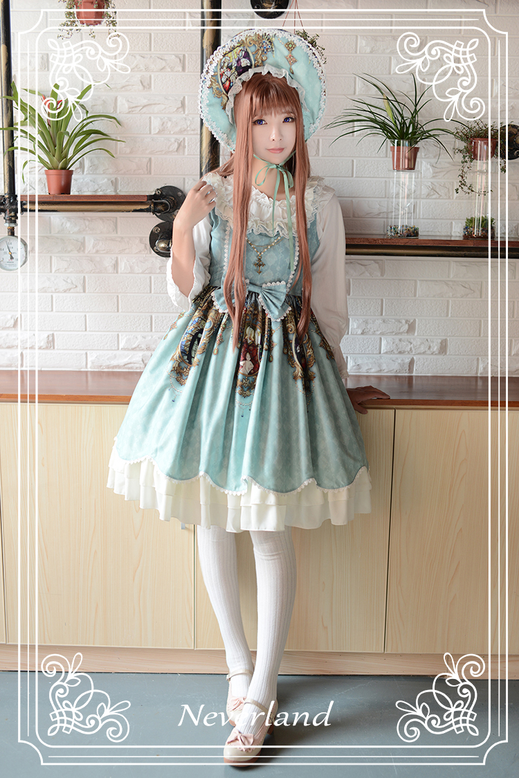 Holy Cross Cross Chain Neverland Lolita JSK