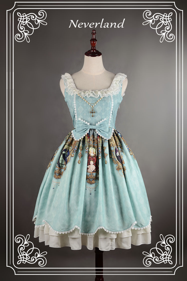 Holy Cross Cross Chain Neverland Lolita JSK