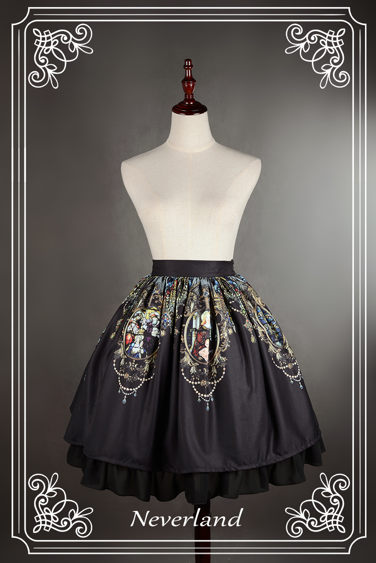 Holy Cross Neverland Lolita Skirt