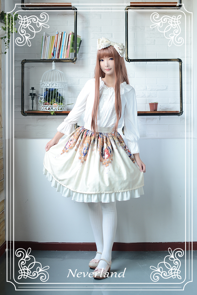 Holy Cross Neverland Lolita Skirt