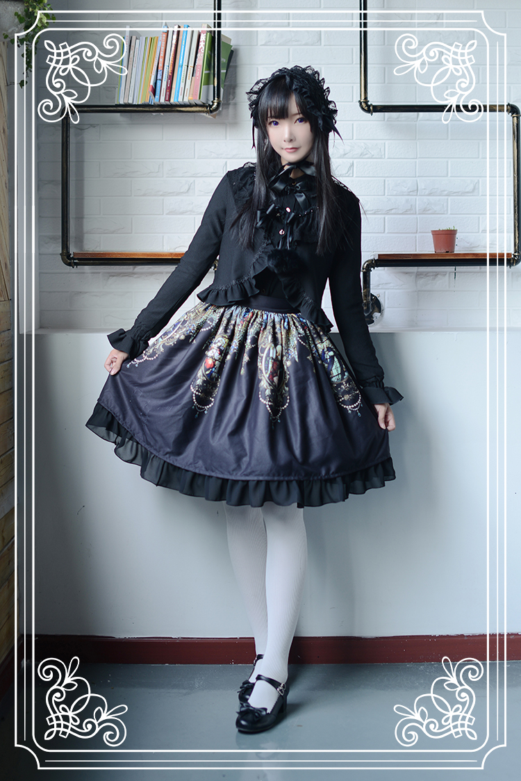 Holy Cross Neverland Lolita Skirt