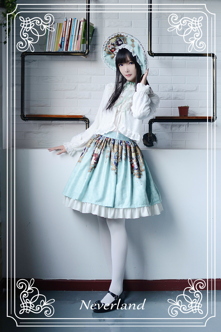 Holy Cross Neverland Lolita Skirt