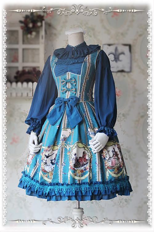 Swan Lake Infanta Lolita Jumper Dress