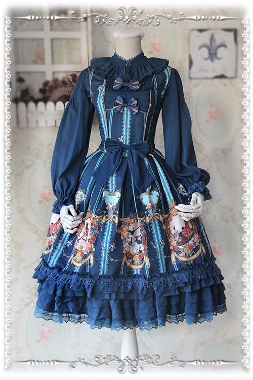 Swan Lake Infanta Lolita Jumper Dress