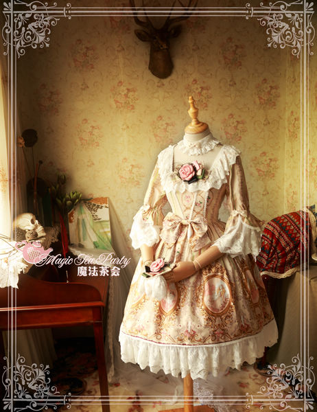 Spring of Europa Magic Tea Party Lolita OP Dress