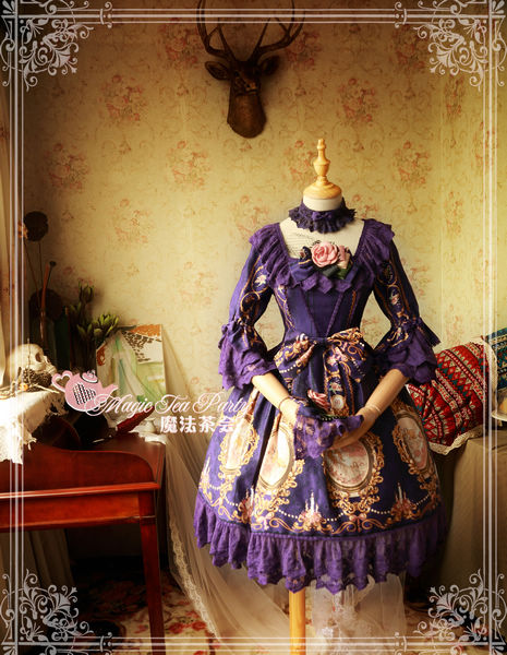 Spring of Europa Magic Tea Party Lolita OP Dress