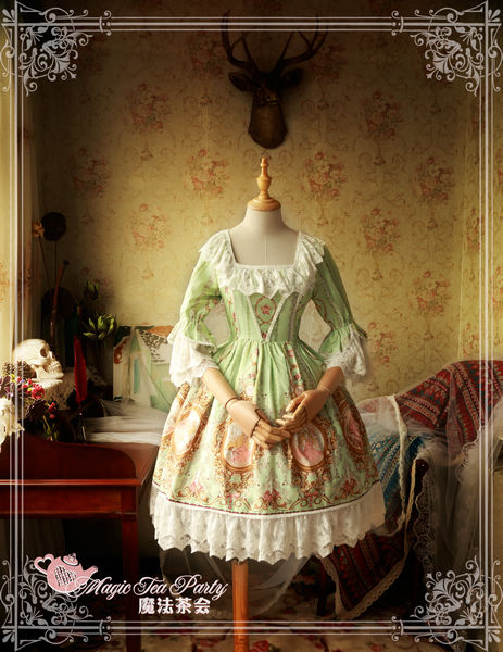 Spring of Europa Magic Tea Party Lolita OP Dress
