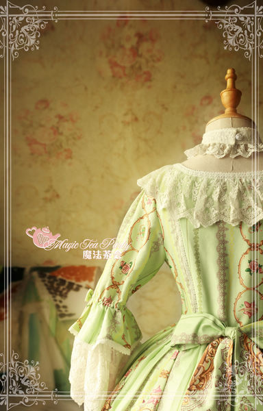 Spring of Europa Magic Tea Party Lolita OP Dress