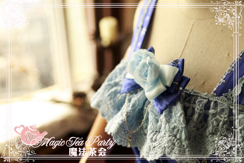 Cross and Censer Magic Tea Party Lolita Jumper Dress Long Version