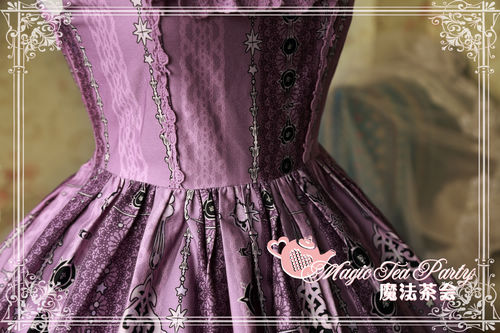 Cross and Censer Corset Magic Tea Party Lolita JSK