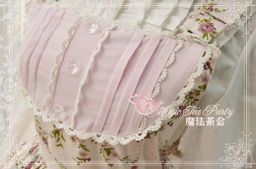 Spring Flowers Printed Magic Tea Party Lolita JSK