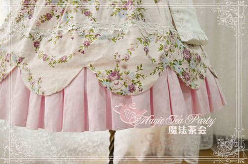 Spring Flowers Printed Magic Tea Party Lolita JSK