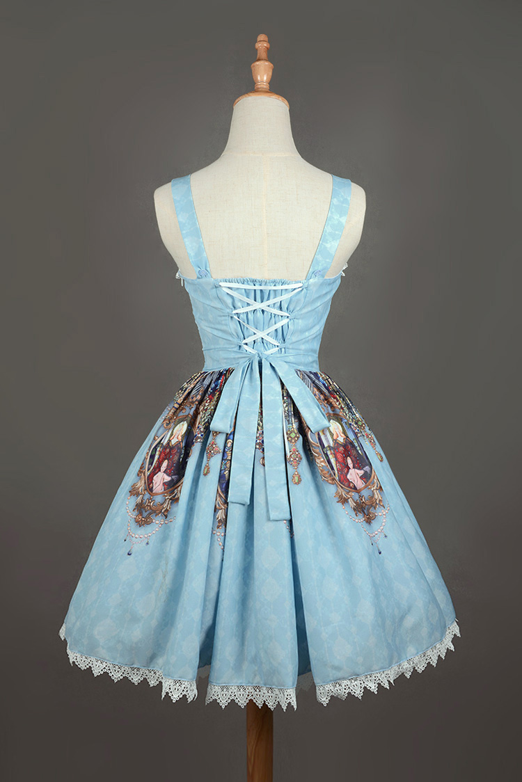 The Goddess Cross Neverland Lolita Jumper Dress