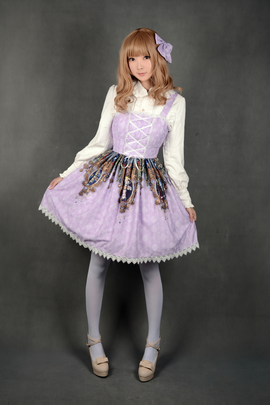 The Goddess Cross Neverland Lolita Jumper Dress