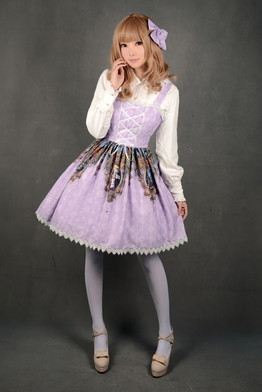 The Goddess Cross Neverland Lolita Jumper Dress