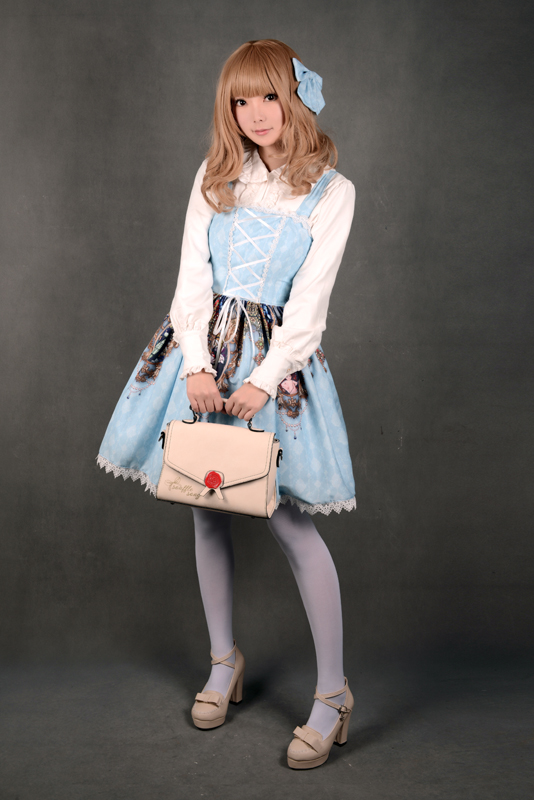 The Goddess Cross Neverland Lolita Jumper Dress