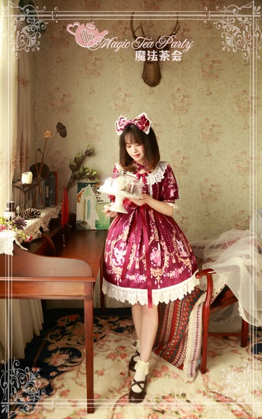 Flower fairy Magic Tea Party Lolita OP Dress