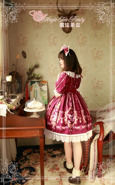 Flower fairy Magic Tea Party Lolita OP Dress