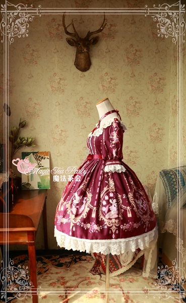 Flower fairy Magic Tea Party Lolita OP Dress