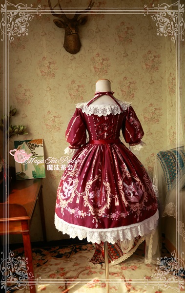 Flower fairy Magic Tea Party Lolita OP Dress