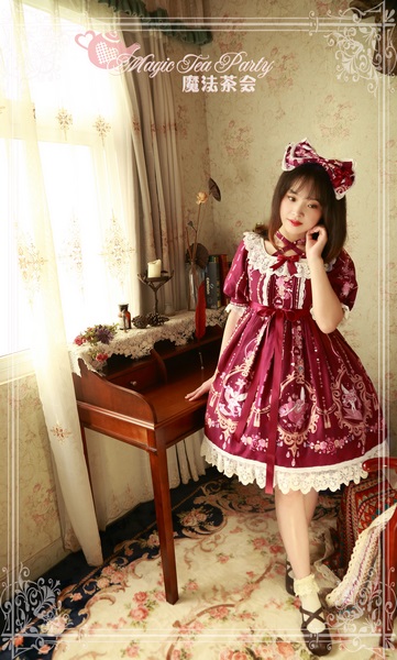 Flower fairy Magic Tea Party Lolita OP Dress