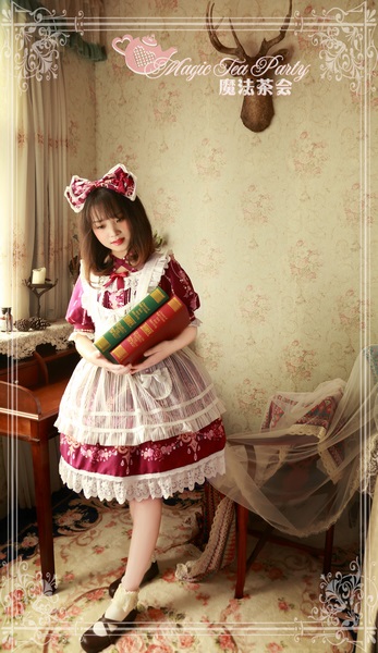 Flower fairy Magic Tea Party Lolita OP Dress