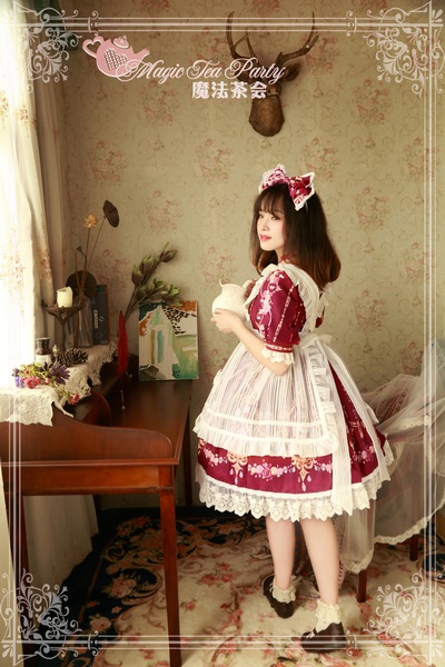 Flower fairy Magic Tea Party Lolita OP Dress