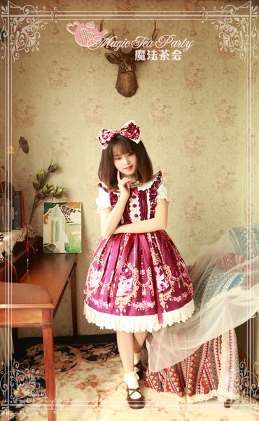 Flower fairy Magic Tea Party Lolita Jumper Dress