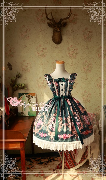 Flower fairy Magic Tea Party Lolita Jumper Dress