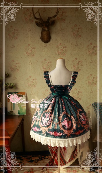 Flower fairy Magic Tea Party Lolita Jumper Dress